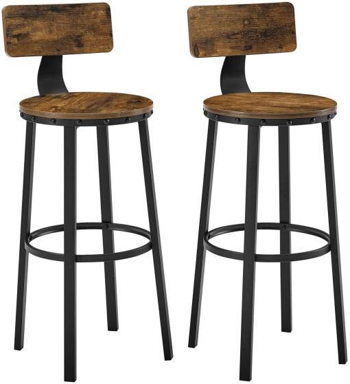 Set of 2 bar stools