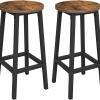 Set of 2 Bar Stools Kitchen Chairs