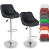 Set Of 2 Bar Stool Height Adjustable