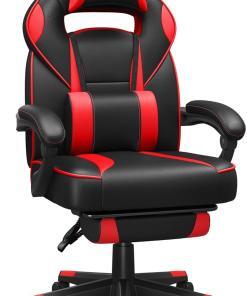 Gaming Office Chair with Footrest